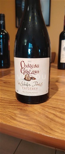 Languedoc Faugères Château Grézan Les Schistes Dorés 2021