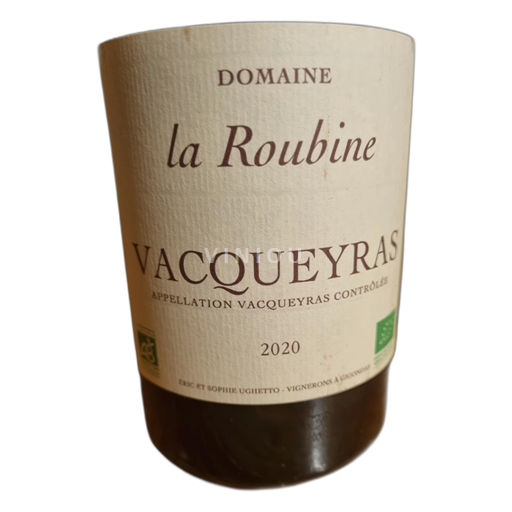 Rhône-dalen Vacqueyras Domaine la Roubine 2020