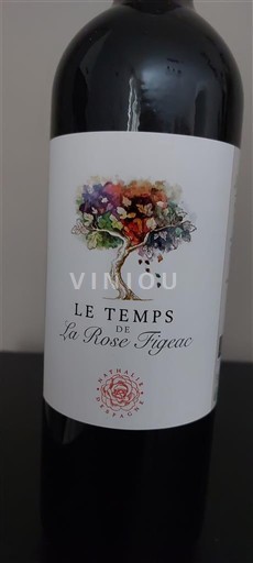 Bordeaux Lalande-de-Pomerol La Rose Figeac Le Temps Ei vuosikertaa