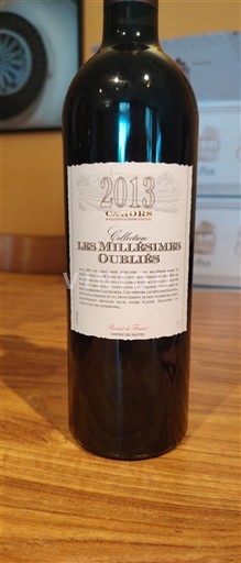 Jugozahod Cahors Cahors Les Millésimes Oubliés 2013