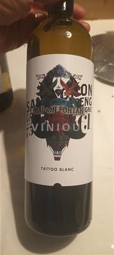Tây Nam Côtes de Gascogne Maison Fontan Tattoo Blanc Không niên vụ