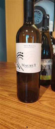 Tây Nam Côtes de Gascogne Domaine Maubet Gros Manseng Không niên vụ