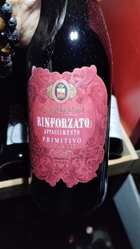 Apulia Wines Unspecified Giordano Rinforzato Appassimento Non-Vintage