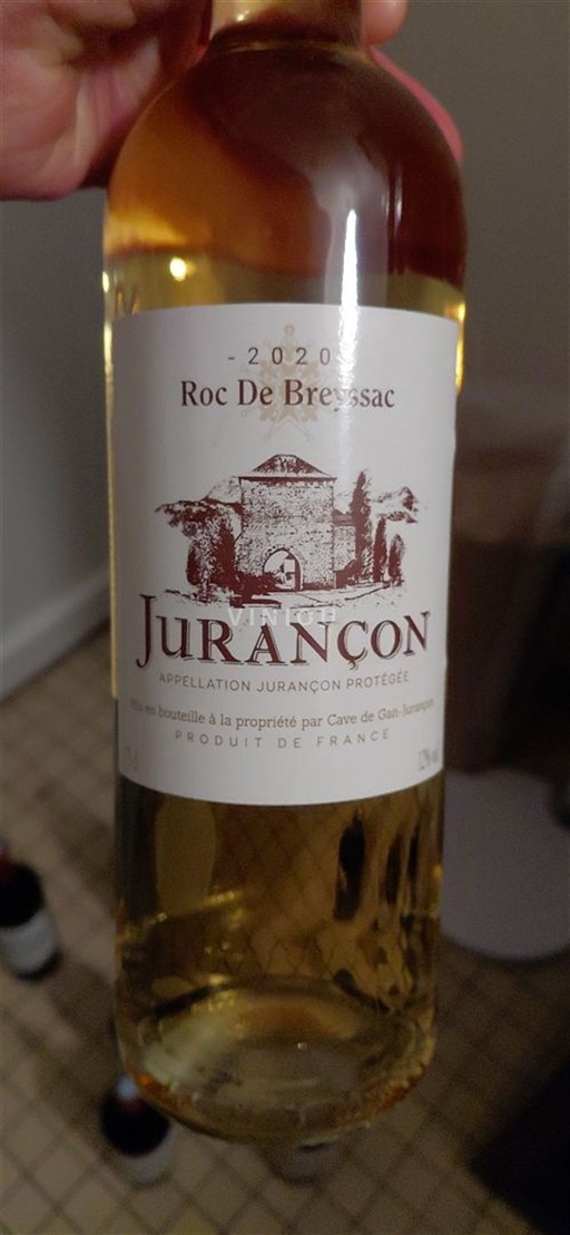 Sydvestfrankrig Jurançon Roc de Bressac 2020