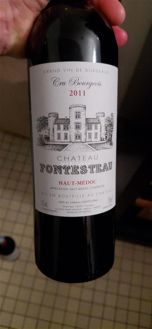 Bordeaux Haut-Médoc Cru Bourgeois Château Fontesteau 2011