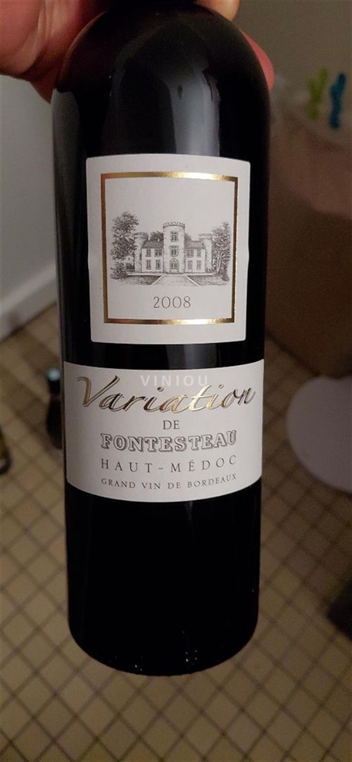 Bordeaux Haut-Médoc Grand Cru Château Fontesteau Variation 2008