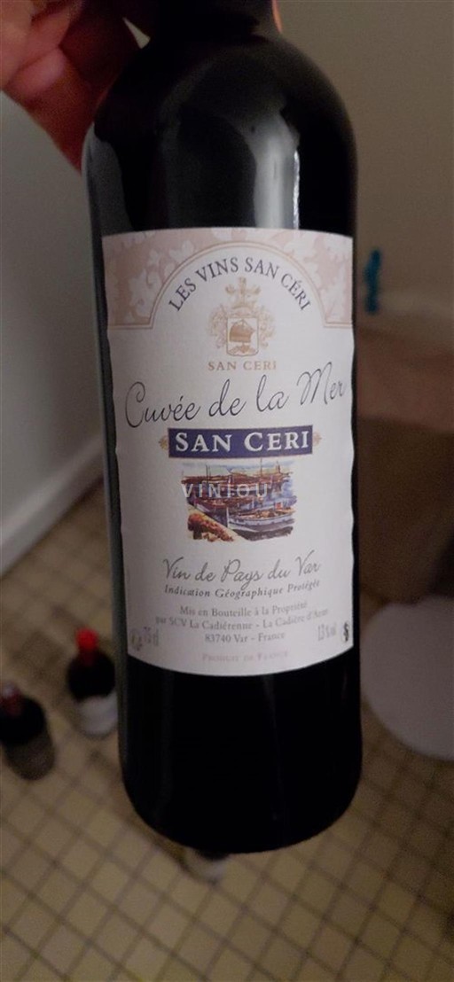 Provansa Ni doloceno Les Vins San Céri de la Mer Neleten.