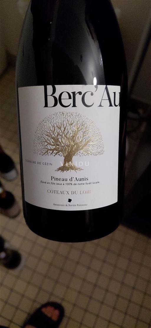 Valle della Loira Coteaux-du-loir Domaine Cézin Berc'Au Senza annata