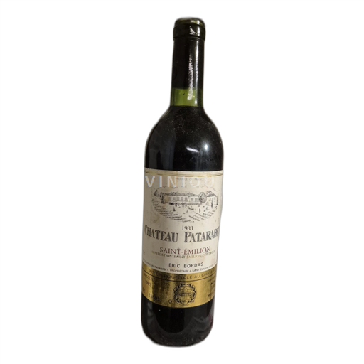 Bordeaux Saint-Émilion Château Patarabet 1983
