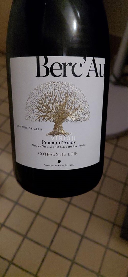 Valle della Loira Coteaux-du-loir Domaine Cézin Berc'Au Senza annata