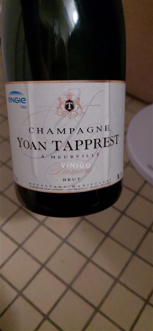 Champaña Champán Yoan Tapprest Sin añada