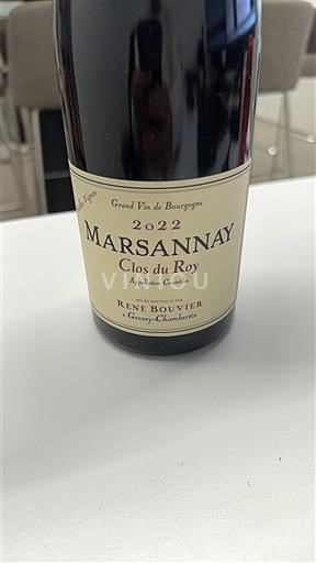 Bourgogne Marsannay René Bouvier Clos du Roy 2022