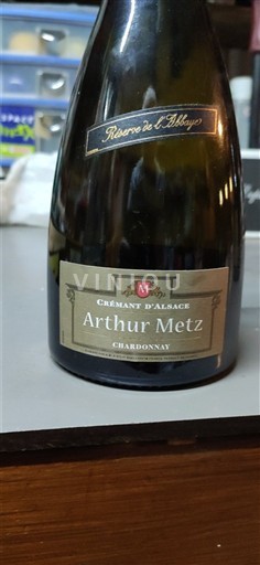 Alsace Crémant d'Alsace Arthur Metz Réserve de l'Abbaye Không niên vụ
