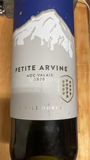 Valais Không được chỉ định Etoile Dorée Petite Arvine 2020