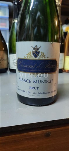 Alsace Crémant d'Alsace Crémant Alsace Munsch Ikke årgangsbestemt