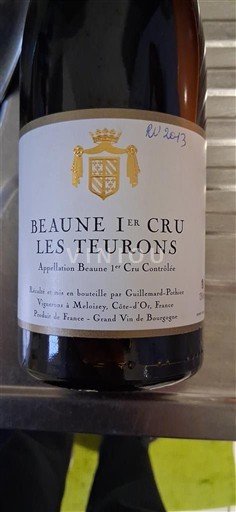Burgundi Beaune Premier Cru Guillard-Pother Les Teurons 2000
