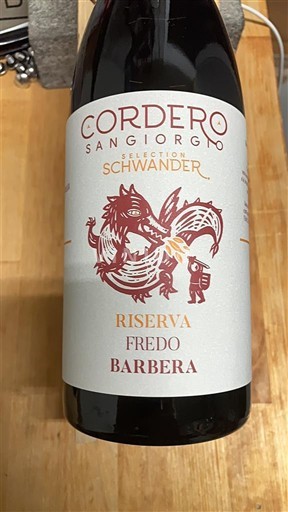 Lombardy Wines Oltrepò Pavese Cordero San Giorgio Riserva Fredo 2021