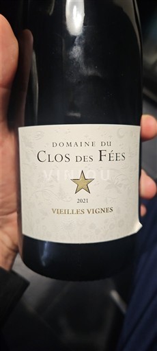 Roussillon Côtes del Roussillon Villages Domaine Clos des Fées Vieilles Vignes 2021