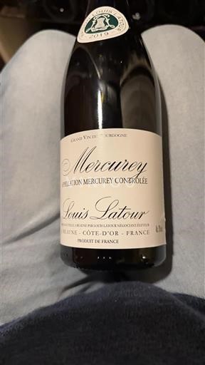 Bourgogne Mercurey Louis Latour 2019