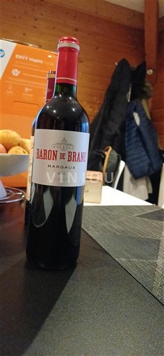 Bordeaux Margaux Baron de Brane 2017