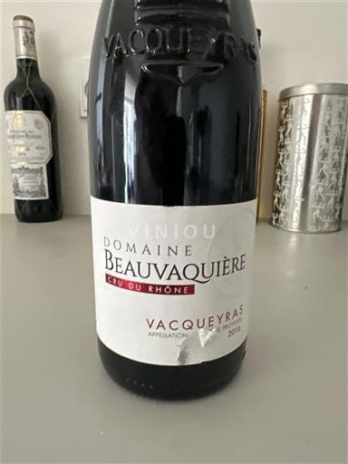 Thung lũng Rhône Vacqueyras Domaine Beauvaquière 2018