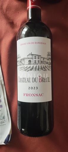 Bordeaux Fronsac Château Breuil 2023