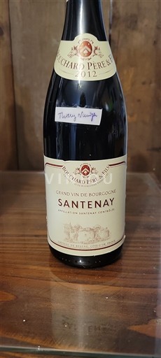 Borgoña Santenay Bouchard Père & Fils 2012