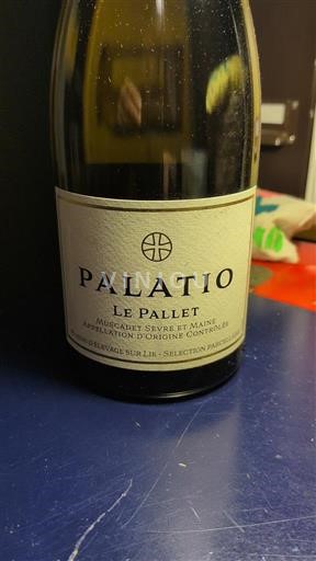 Valle della Loira Muscadet Sèvre et Maine Palatio Le Pallet 2019