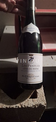 Thung lũng Rhône Côtes-du-rhône M. Chapoutier Les Pentues 2022