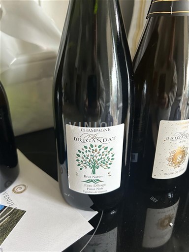 Champagne Brigandat Brut Nature Zéro Dosage Pinot Noir Niet-geïntegreerd