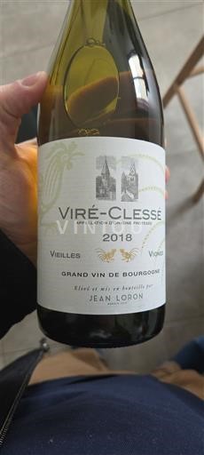 Bourgogne Viré-clessé Jean Loron 2018