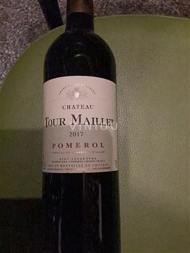 Bordeaux Pomerol Château Tour Maillet 2017