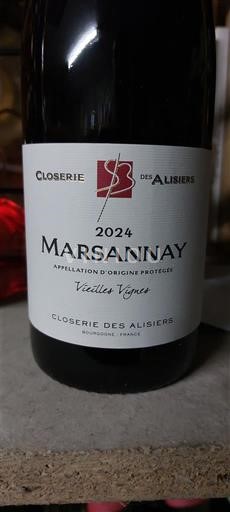Borgonha Marsannay Closerie des Alisiers Vieilles Vignes 2024