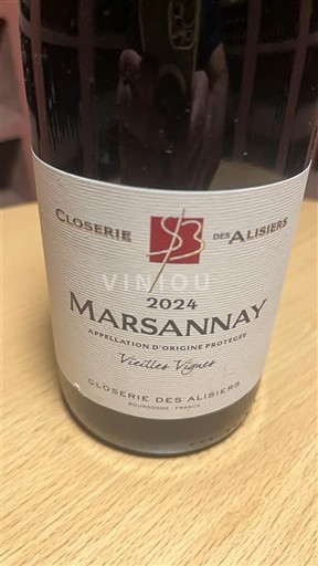 Bourgondië Marsannay Closerie des Alisiers Vieilles Vignes 2024