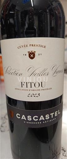 Лангедок Фіту Cascastel Sélection Vieilles Vignes Prestige 2023