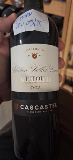 Languedoc Fitou Cascastel Sélection Vieilles Vignes Prestige 2023