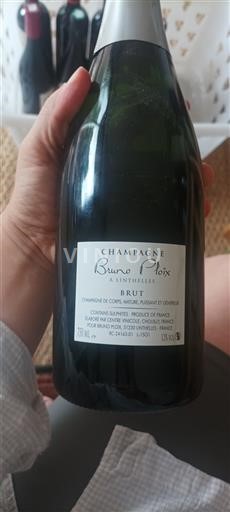 Champaña Champán Bruno Paix Les Initiales Sin añada