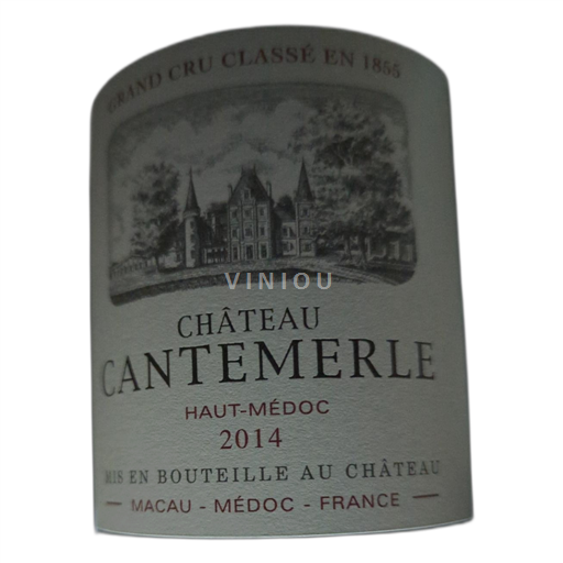 Bordeaux Haut-Médoc Château Cantemerle 2014