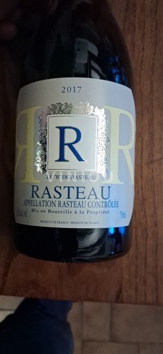 Rhône Valley Rasteau Le 'R' de Rasteau 2017