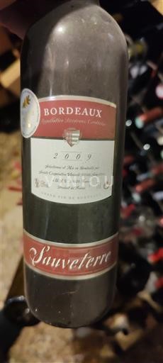 Bordeaux Sauvetere 2009