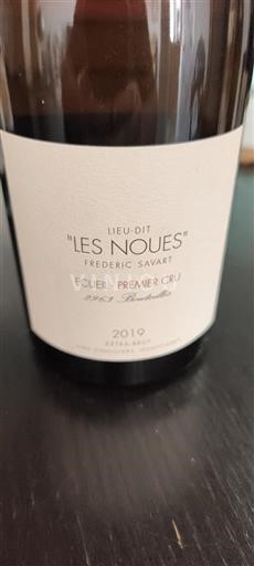 Champaña Champán Premier Cru Frédéric Savart Les Noues 2019