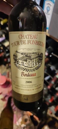 Bordeaux Château Tour de Fonbeude 2006
