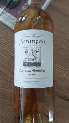 Sudoeste Jurançon Vignerie Royale du Baptême 2019