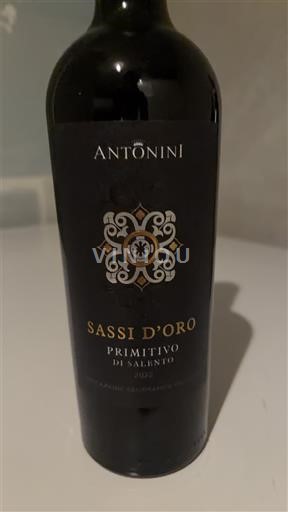 Pouilles Primitivo del Salento Antonini Sassi d’Oro 2022