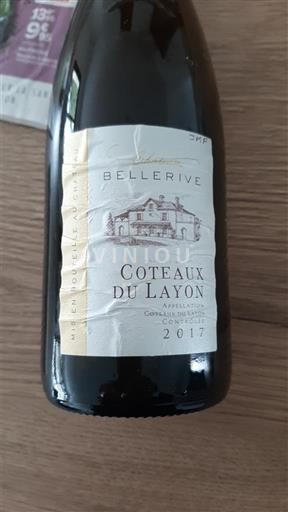 Thung lũng sông Loire Coteaux-du-layon Bellerive 2017