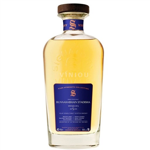 Vintage 2014 Bunnahabhain Staoisha 6a - 2014 Scotland Islay