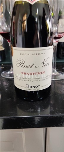 Alsace Pinot noir Bonot Tradition Không niên vụ