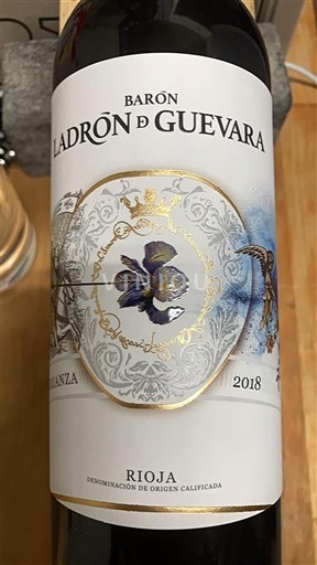La Rioja Rioja Barón Ladrón de Guevara Crianza 2018