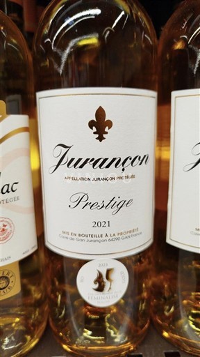 Tây Nam Jurançon Cave de Gan Jurançon Prestige 2021