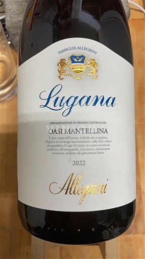 Lombardy Wines Lugana Famiglia Allegrini Oasi Mantellina 2022
